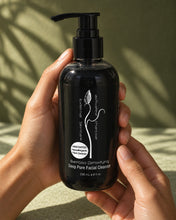 Load image into Gallery viewer, Activated Bamboo Charcoal Deep Pore Facial Cleanser 8oz