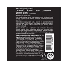 Load image into Gallery viewer, Activated Bamboo Charcoal Face + Body Wash 16oz