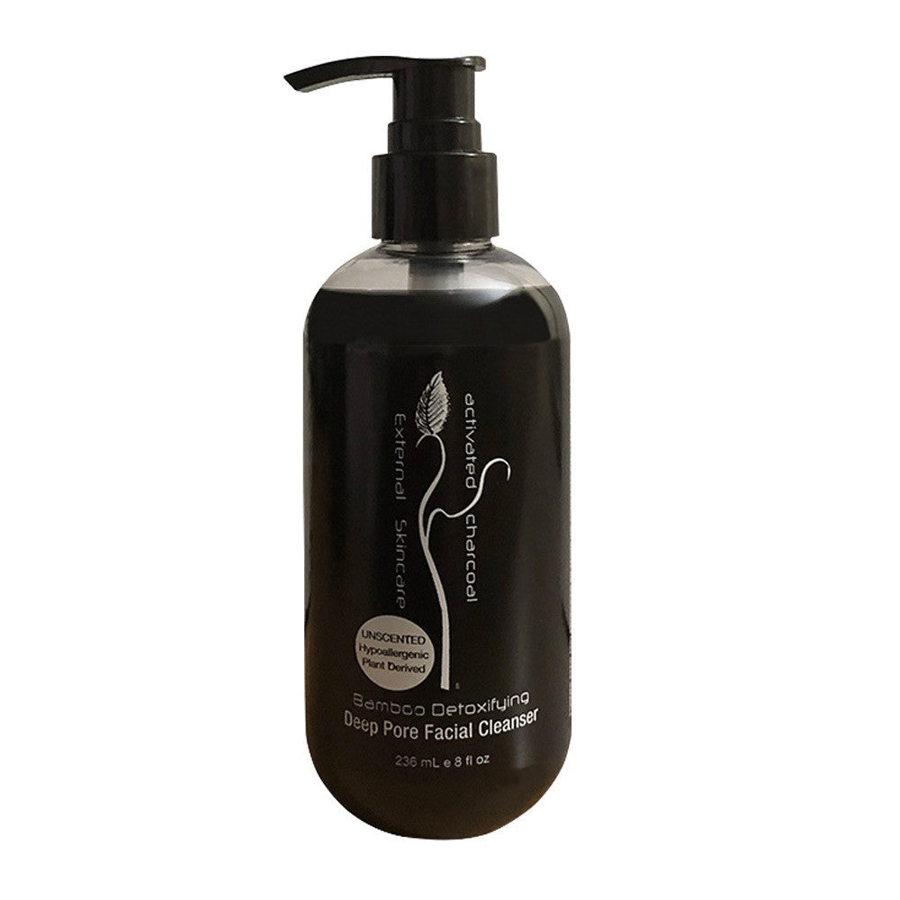 Activated Bamboo Charcoal Deep Pore Facial Cleanser 8oz